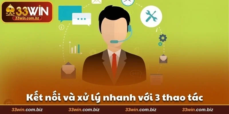3 thao tác đơn giản để kết nối và xử lý vấn đề 