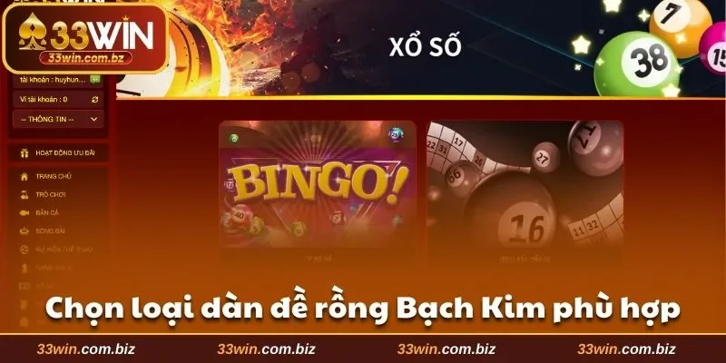 Chọn loại dàn đề rồng Bạch Kim phù hợp