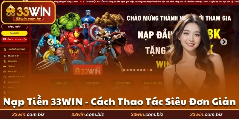 Nạp tiền 33WIN